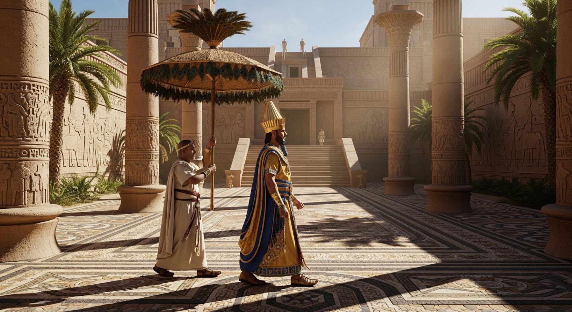 อารยธรรมอียิปต์โบราณ ร่มศักดิ์สิทธิ์แห่งเทพธิดา