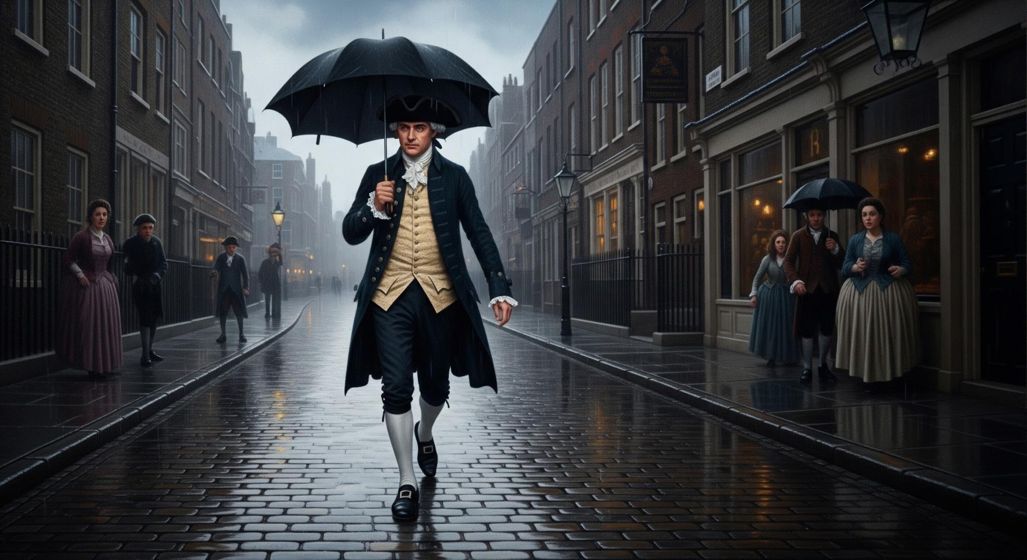 โจนาส แฮนเวย์ ผู้กล้าที่เปลี่ยนประวัติศาสตร์ร่ม