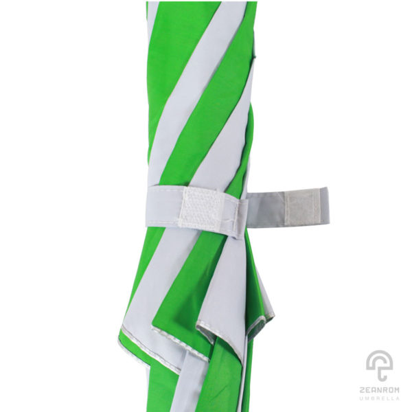 ร่มกอล์ฟ สีเขียว-ขาว 30 นิ้ว