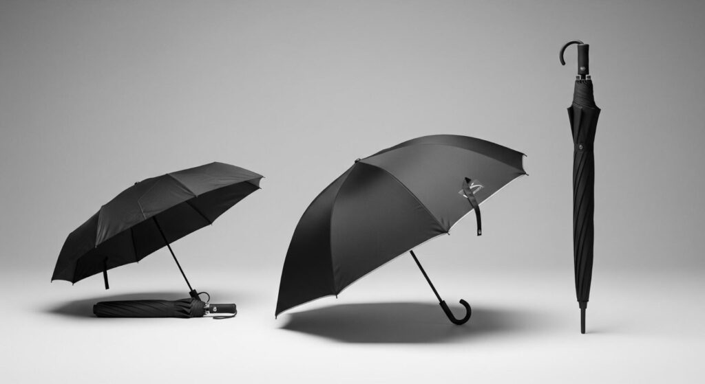 ชนิดของร่มที่เหมาะกับการสกรีน