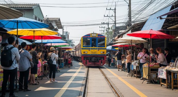 ประวัติความเป็นมาตลาดร่มหุบ