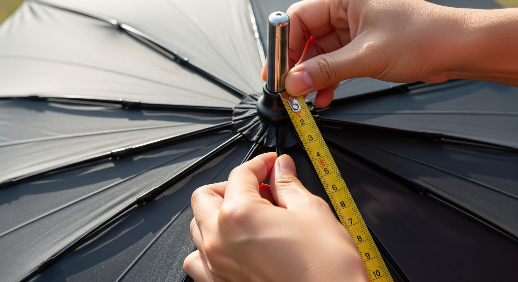 4 วิธีการวัดขนาดร่มที่สำคัญ