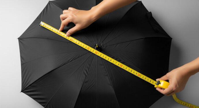 การวัดขนาดของร่ม เคล็ดลับในการเลือกขนาดที่เหมาะสม