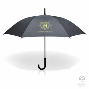 ร่มพรีเมี่ยม สีดำ ขนาด 24 นิ้ว โลโก้ Thai Akara